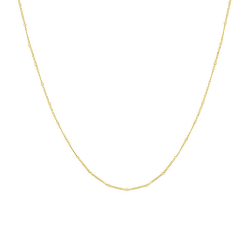DOTTED NECKLACE GOLD